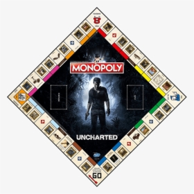 Uncharted Board Game , Png Download - Monopoly Uncharted, Transparent Png, Transparent PNG