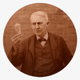 Thomas Edison Inventor - Thomas Edison, HD Png Download, Transparent PNG