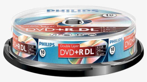Philips Dvd R Dl - Dvd Recordable, HD Png Download, Transparent PNG