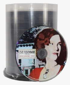 Bulk Cds With Full Color Disc Face - Cd, HD Png Download, Transparent PNG