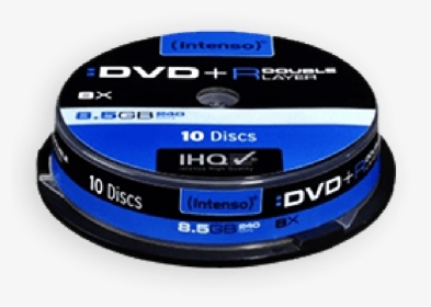 Intenso Dvd R, - Intenso Dvd R 8.5 Gb, HD Png Download, Transparent PNG
