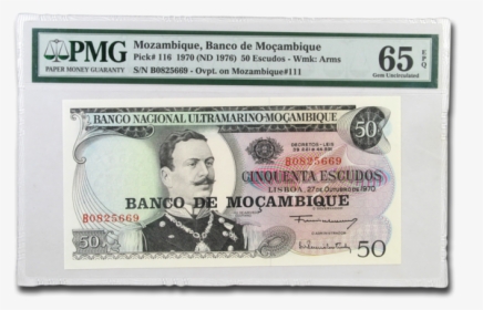 Mozambique 50 Escudos, HD Png Download, Transparent PNG