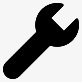 Wrench Silhouette - Repair Tool Icon, HD Png Download, Transparent PNG