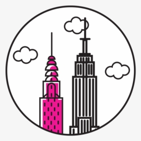 City Icons Pink-03 - Illustration, HD Png Download, Transparent PNG