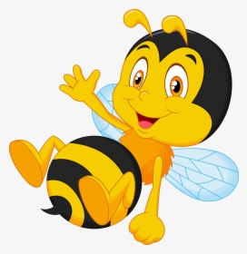 Bee Insect Clip Art Transprent Png Free - Cute Bee Cartoon Vector, Transparent Png, Transparent PNG