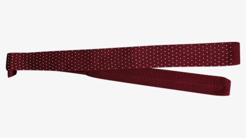 Red Knitted Tie With White Arrow Detail - Polka Dot, HD Png Download, Transparent PNG