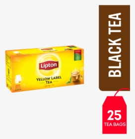 Lipton Yellow Label 25 Tea Bags, HD Png Download, Transparent PNG