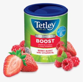 Tetley Super Green Boost With Vitamin B6 - Tetley Boost Green Tea, HD Png Download, Transparent PNG