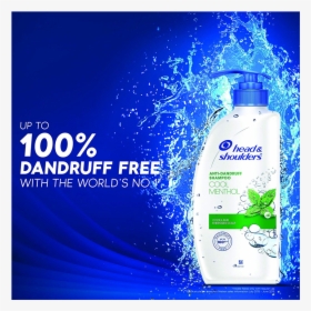 Head And Shoulders Shampoo Advertisement, HD Png Download, Transparent PNG