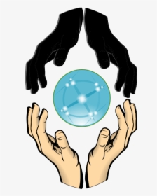 Hands Forming Unity - Drawing Circle With Hands, HD Png Download, Transparent PNG