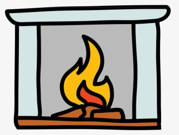 Fireplace Icon Clipart , Png Download, Transparent Png, Transparent PNG