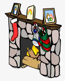 Fireplace Sprite - Club Penguin Funny, HD Png Download, Transparent PNG