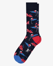 Men S Gone Fishing Socks - Sock, HD Png Download, Transparent PNG