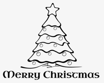 6 - Colouring Pages Of Christmas Tree, HD Png Download, Transparent PNG