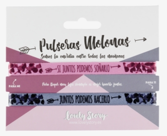 Pulseras De Tela Frases, HD Png Download, Transparent PNG