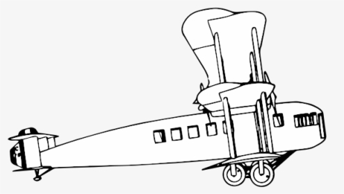 Airplane Drawing Line Art - Technical Drawing, HD Png Download, Transparent PNG
