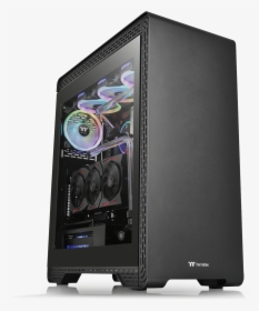 Thermaltake S500 Tempered Glass, HD Png Download, Transparent PNG