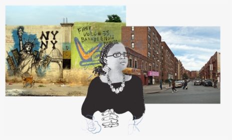 Brooklyn Edwidge Danticat Header - Street Art, HD Png Download, Transparent PNG