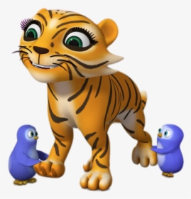 Wissper Character Stripes Learning To Skate - Cartoon, HD Png Download, Transparent PNG