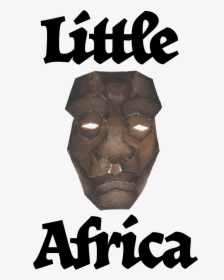 Little Africa Mask Merch - Poster, HD Png Download, Transparent PNG