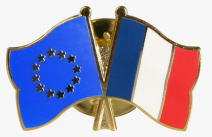 France Friendship Flag Pin, Badge - Pins Drapeau France Europe, HD Png Download, Transparent PNG