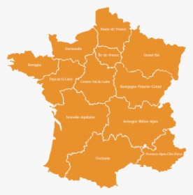 France Map Png - All Regions Of France, Transparent Png, Transparent PNG