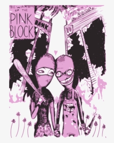 Pink Block - Amor Encapuchado, HD Png Download, Transparent PNG