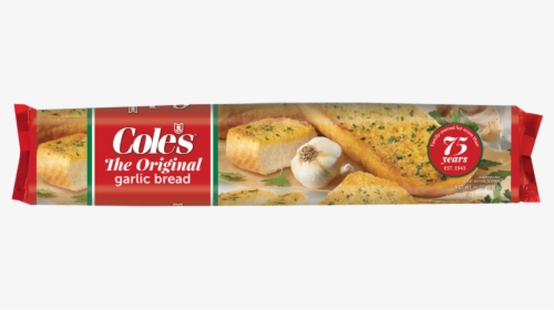 The Original Garlic Bread - Cole's Quality Foods, HD Png Download, Transparent PNG
