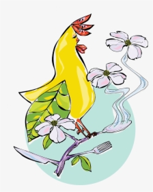 Rooster-drawing - Food, HD Png Download, Transparent PNG