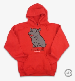 Fiona The Hippo - Hoodie, HD Png Download, Transparent PNG