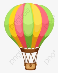 Hot Air Balloon Clipart Transparent Background - Transparent Background Hot Air Balloon Clipart, HD Png Download, Transparent PNG