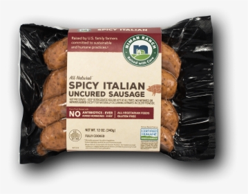 Niman Ranch Spicy Italian Sausage Image Number - Niman Ranch Spicy Italian Pork Sausage, HD Png Download, Transparent PNG