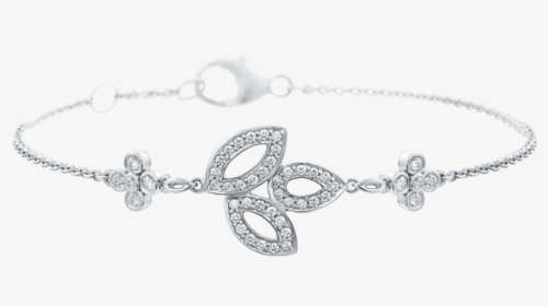 Lily Cluster By Harry Winston, Diamond Bracelet In - Bracelet, HD Png Download, Transparent PNG