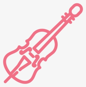 Simple Drawing Of A Violin Clipart , Png Download - Violin, Transparent Png, Transparent PNG