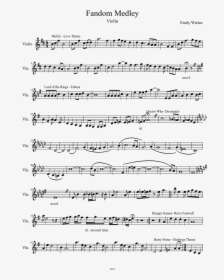 Coloring Floyte Clipart Violin Music Pac Man Sheet - 5 Secrets Beethoven Partitura, HD Png Download, Transparent PNG
