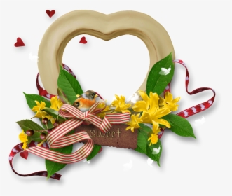 Love Ribbon Frame - Portable Network Graphics, HD Png Download, Transparent PNG