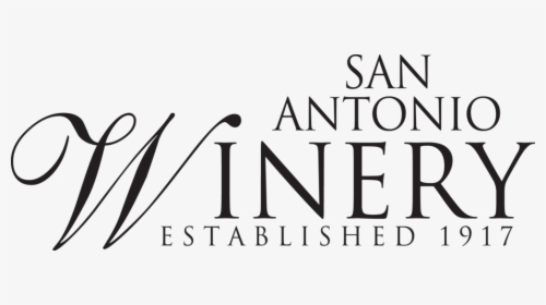 Saw Logo Black - San Antonio Winery Logo, HD Png Download, Transparent PNG