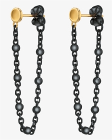 Movado Ball & Chain Earrings - Chain, HD Png Download, Transparent PNG