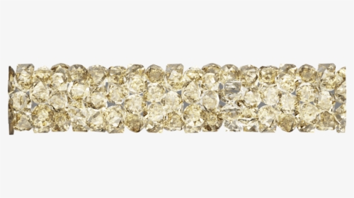Swarovski 5951 Fine Rocks Tube Bead 30mm Crystal Golden - Bling-bling, HD Png Download, Transparent PNG