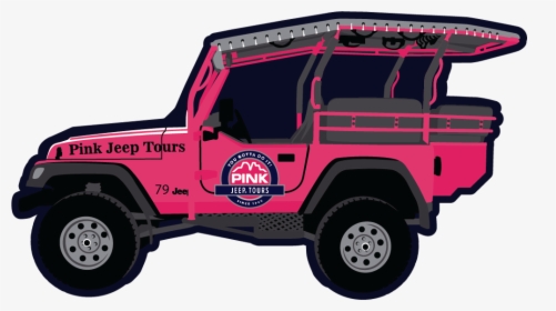 Pink Jeep Tours, HD Png Download, Transparent PNG