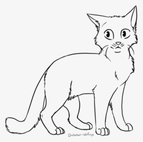 Cat Lineart By Wolfeye - Cat Base Transparent Background, HD Png Download, Transparent PNG
