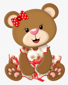 Teddy Bear Crown Clipart Picture Transparent Tubes - Ursinho Desenho, HD Png Download, Transparent PNG