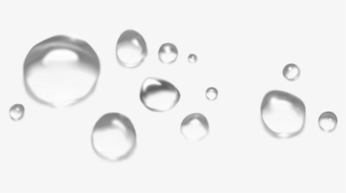Transparent Water Fountains Clipart - Water Drop On Paper, HD Png Download, Transparent PNG