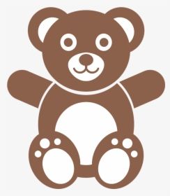 Ursinho Marrom Png, Teddy Bear, Teddybär, Oso De Peluche - Teddy Bear, Transparent Png, Transparent PNG