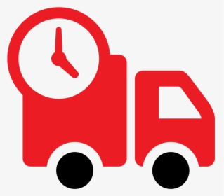 Delivery Clipart Food Cost - Delivery Icon Clock Png, Transparent Png, Transparent PNG