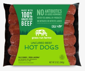 100% Grass Fed Uncured Beef Hot Dogs - Sujuk, HD Png Download, Transparent PNG