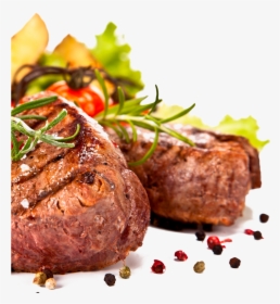 Marinated Steaks With Peppercorns And Fresh Vegetables - Train For Mass, HD Png Download, Transparent PNG