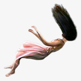 #freetoedit #fall #falling #down #girl #women #tumblr - Girl, HD Png Download, Transparent PNG