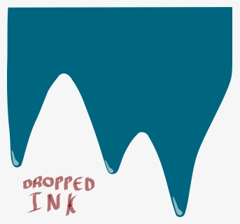 Dropped Ink - Clip Art, HD Png Download, Transparent PNG