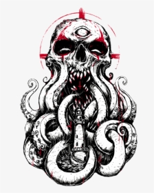 #lighthouse #farol #monstro #monster #criature #tentacles - Illustration, HD Png Download, Transparent PNG